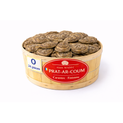 Huîtres Bretonnes Alain Madec n°0 – bourriche 24 pièces