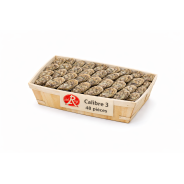 Huîtres fines Label Rouge Marennes n°3 – bourriche 48 pièces