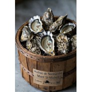Huîtres normandes Dangaly Mont St-Michel n°2 – bourriche 96 pièces