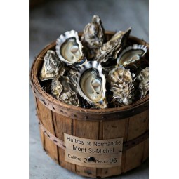 Huîtres normandes Dangaly Mont St-Michel n°2 – bourriche 96 pièces