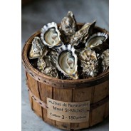 Huîtres normandes Dangaly Mont St-Michel n°3 – bourriche 180 pièces