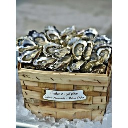 Huîtres normandes Onfroy n°2 – bourriche 96 pièces